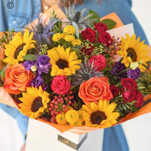 Sunflower Autumn Bouquet